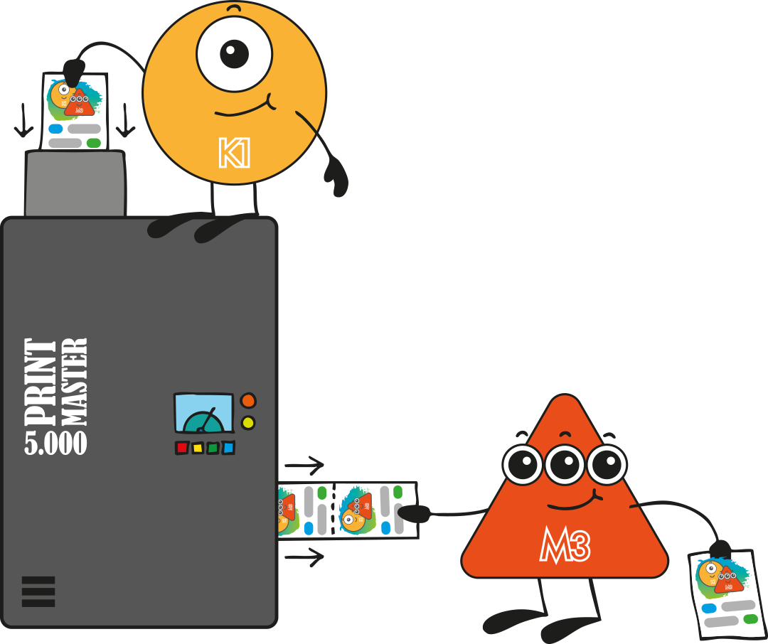 Leistung Druckabwicklung